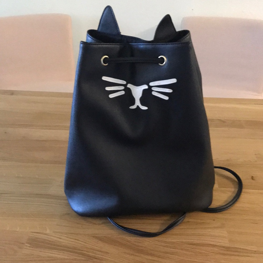 deb & Dave L.A N.Y cat backpack